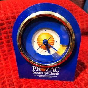 1990s Prozac clock